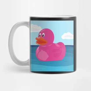 Pink Rubber Duck Mug